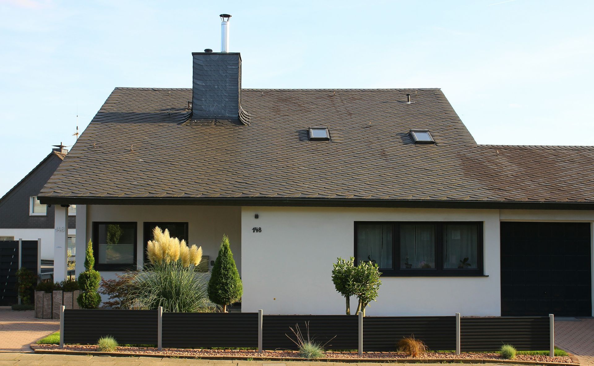 roof on a house