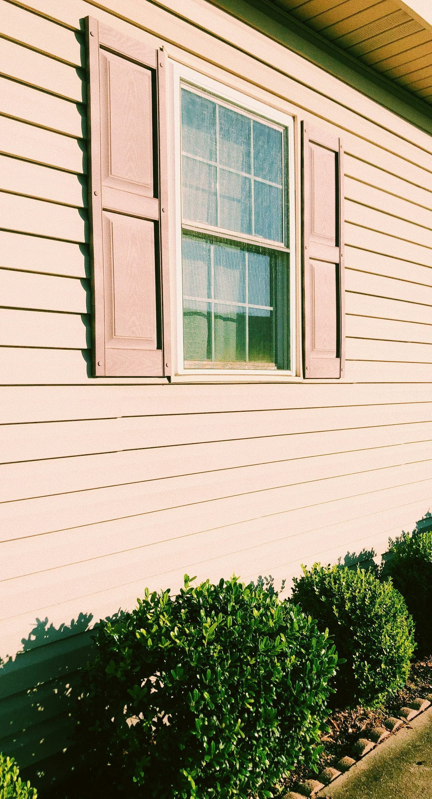 siding on a house