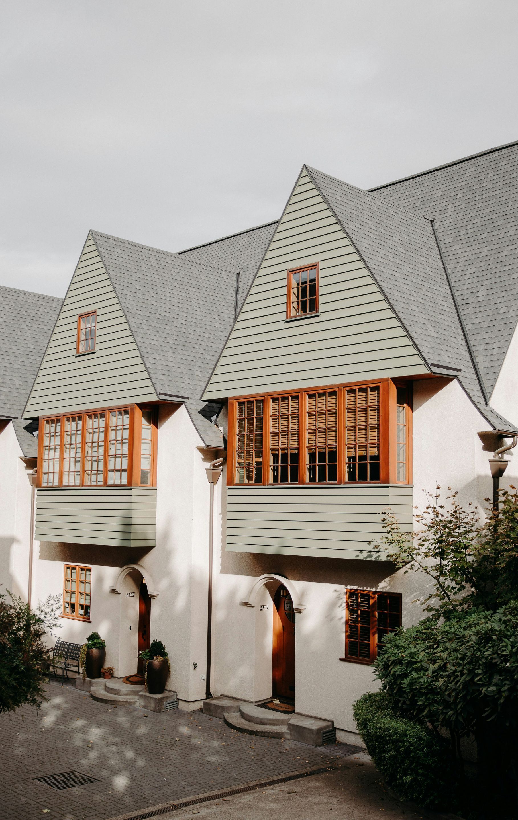 roof on a house