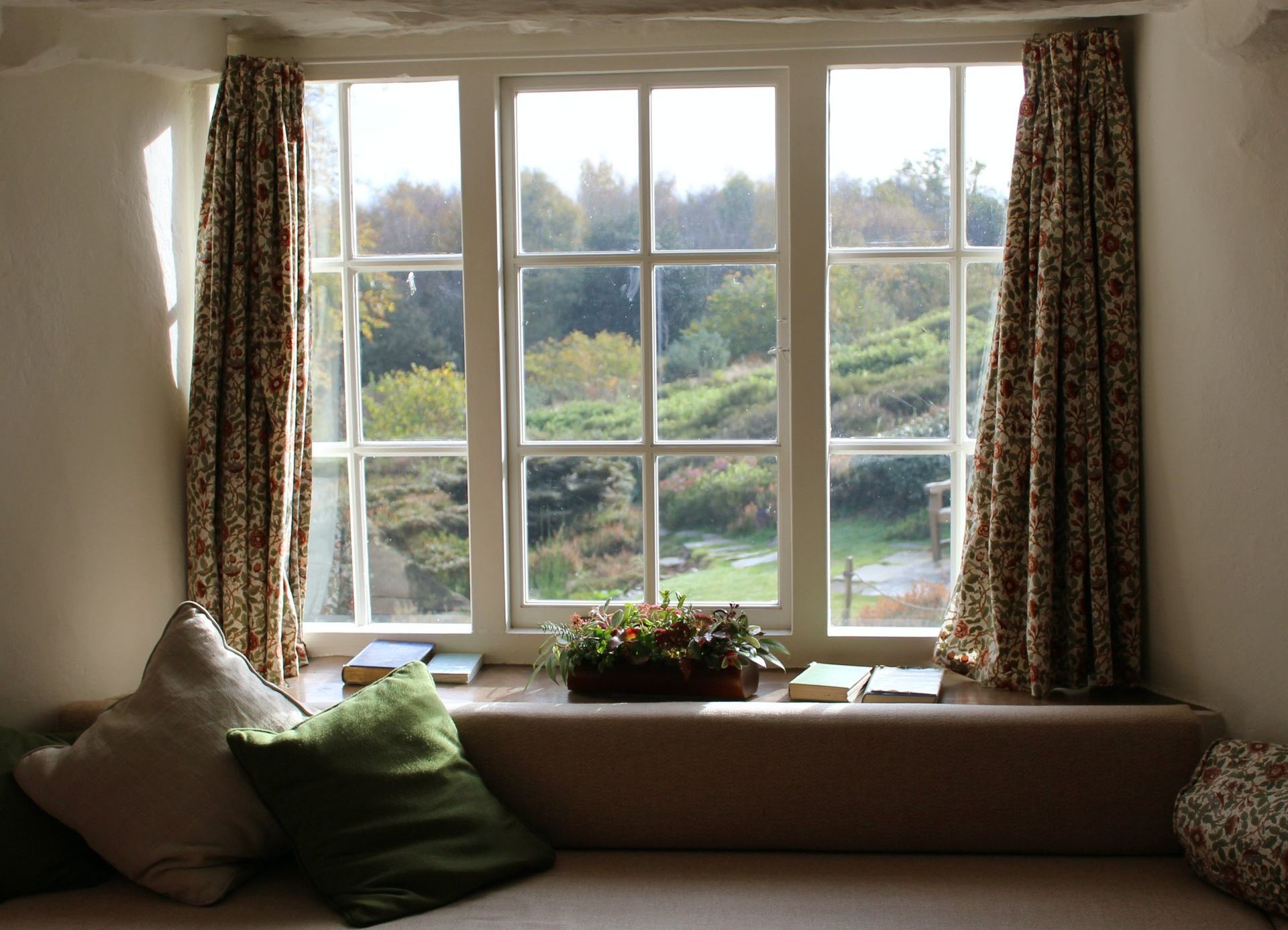 windows inside a house