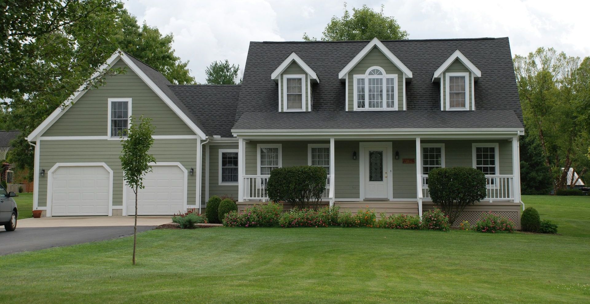 siding on a house