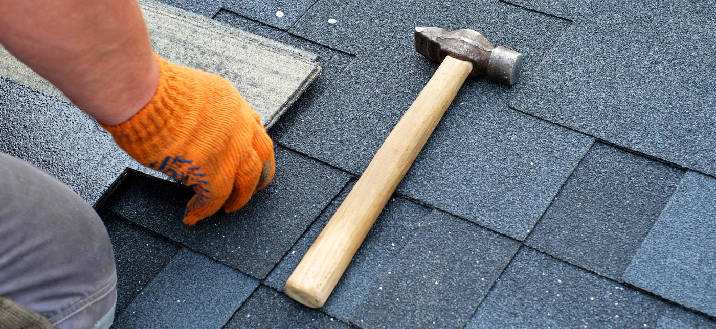 worker on roof