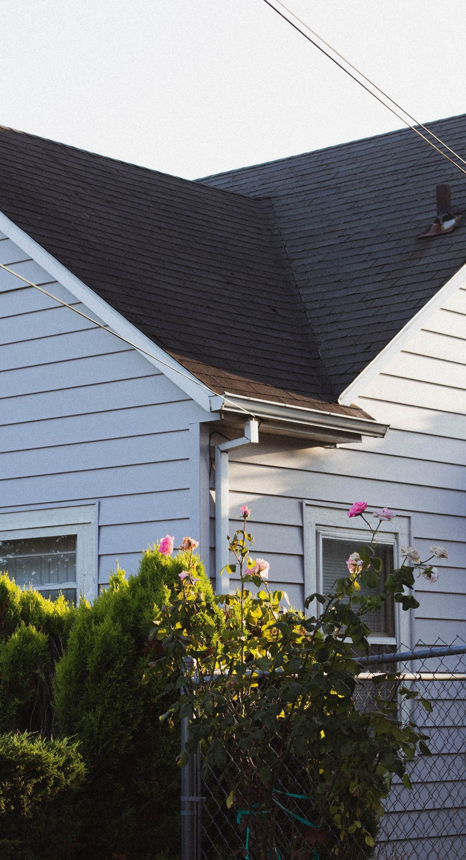 roof on a house