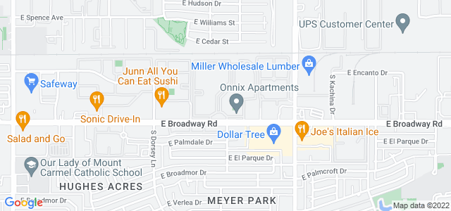 Map of business location