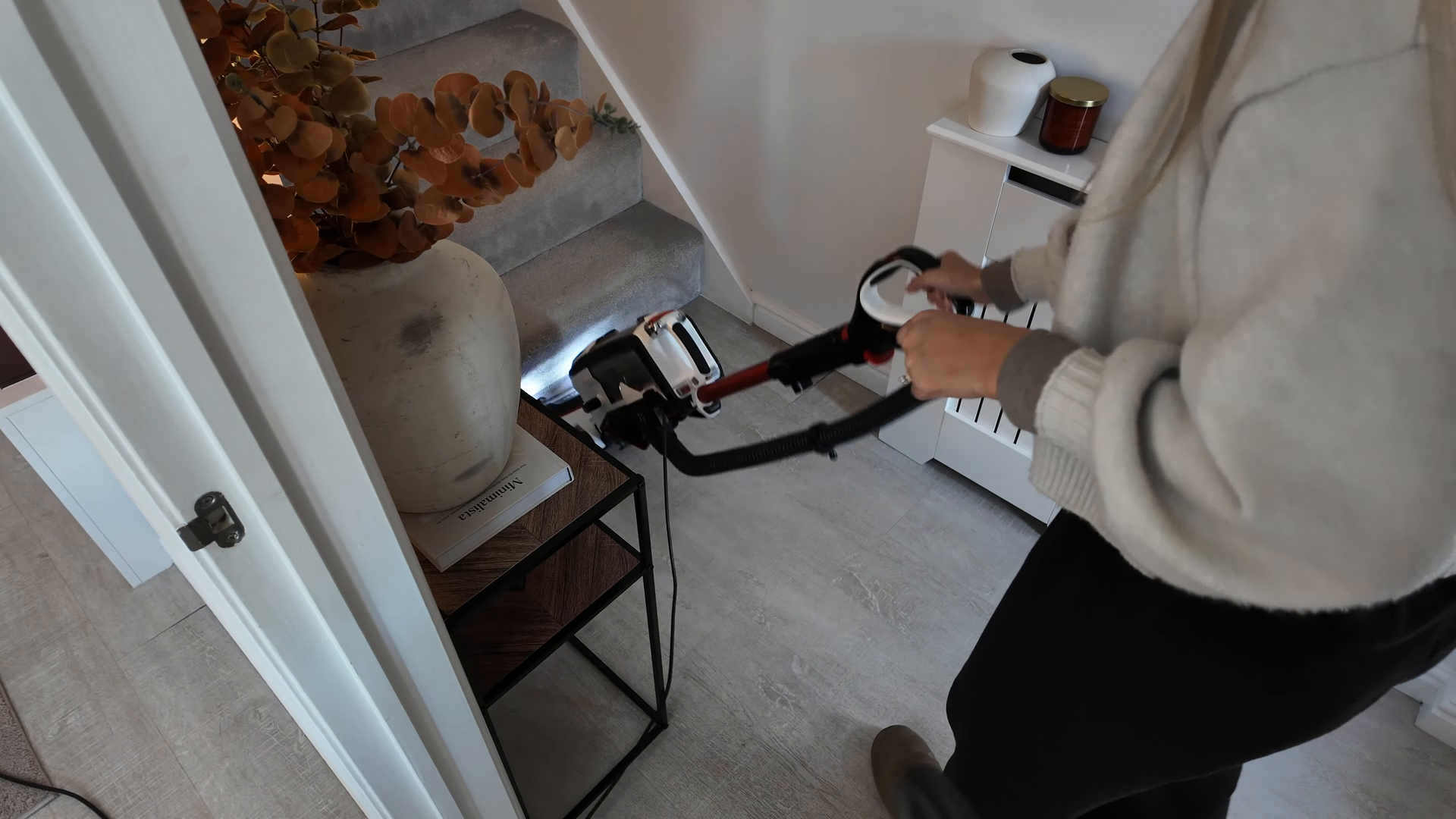 Cleaner preparing a home for a same day Manhattan cleaning appointment