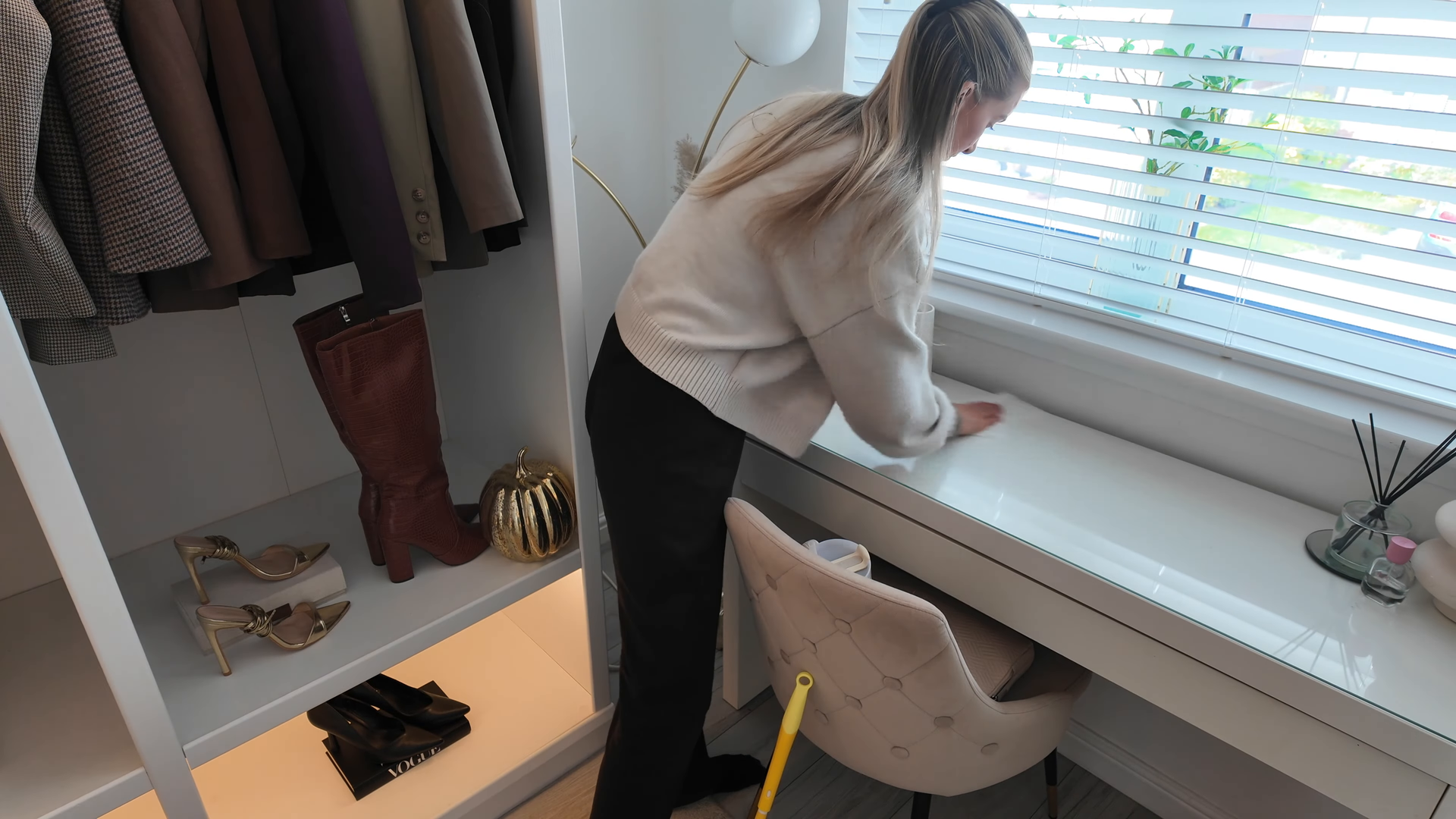 Standard cleaning service in a Hudson Yards apartment, NYC