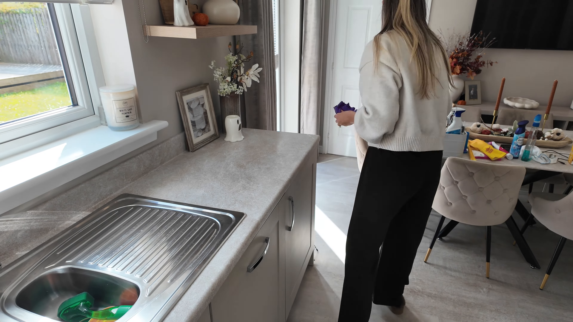 Airbnb cleaning service preparing a Brooklyn rental for guests