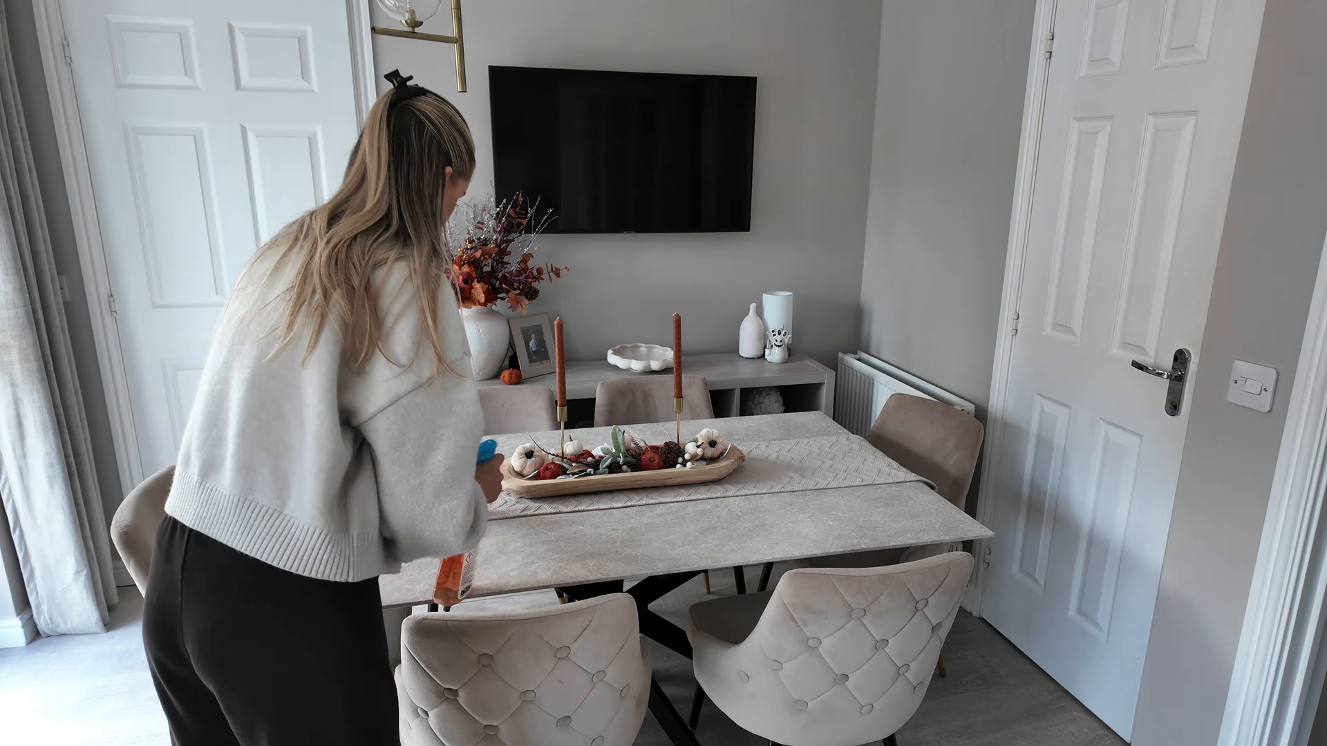 Cleaned apartment interior in Sunset Park, Brooklyn
