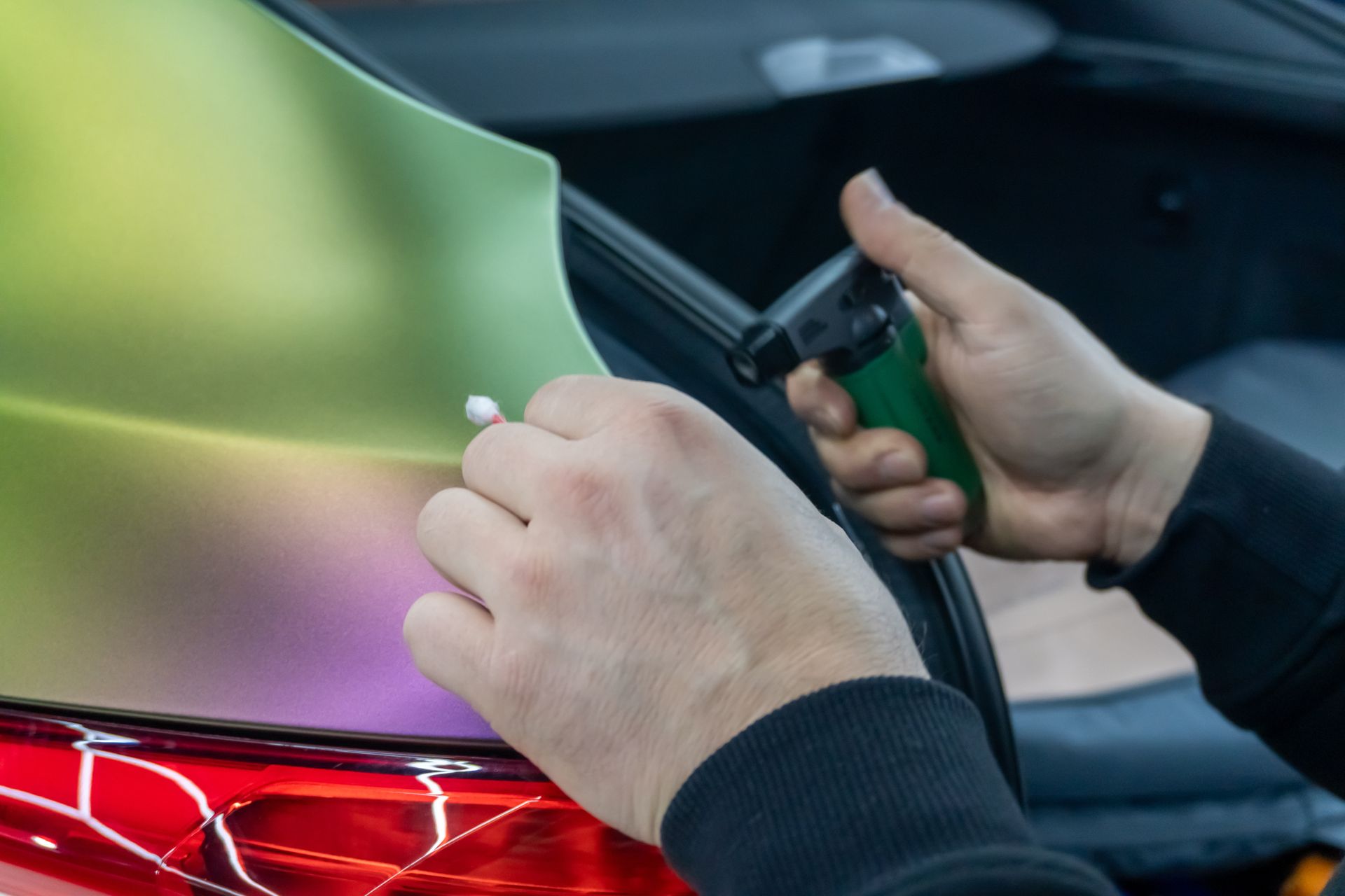 Our Color Paint Protection Film Installation Process -  Window Tint and Paint Film Protection in Ocala, FL