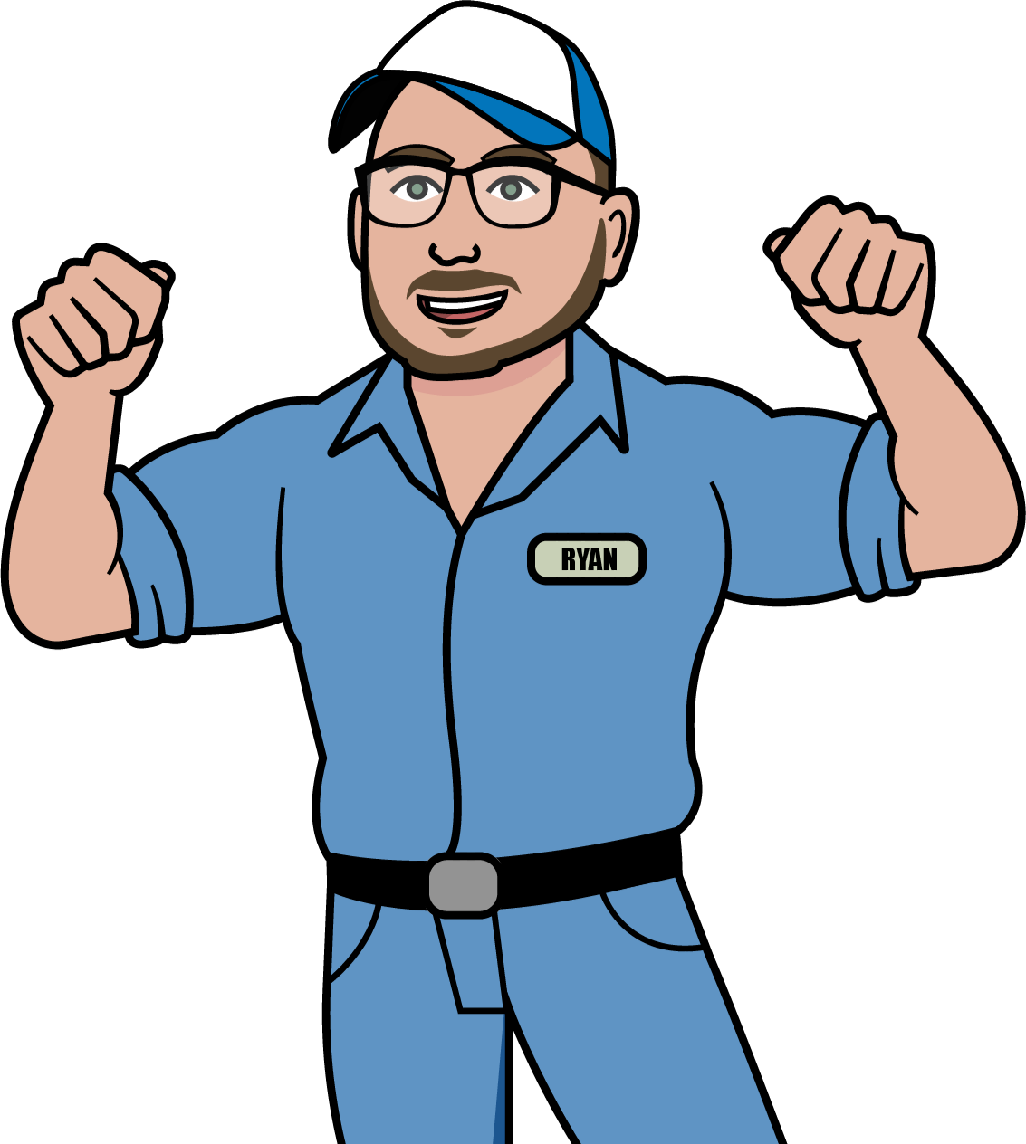 Two Stoneback Appliance men standing next to each other here to provide appliance services for Lawrence Kansas
