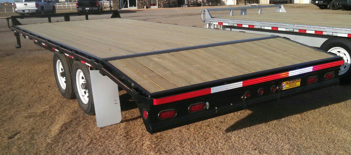 Over the Axle trailer back end Bell Trailerplex in Amarillo, TX
