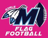 Logo for Medford Youth Athletic Association girls flag football