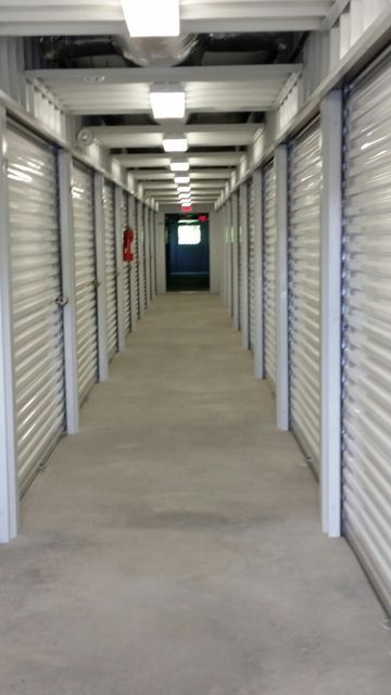inside storage unit