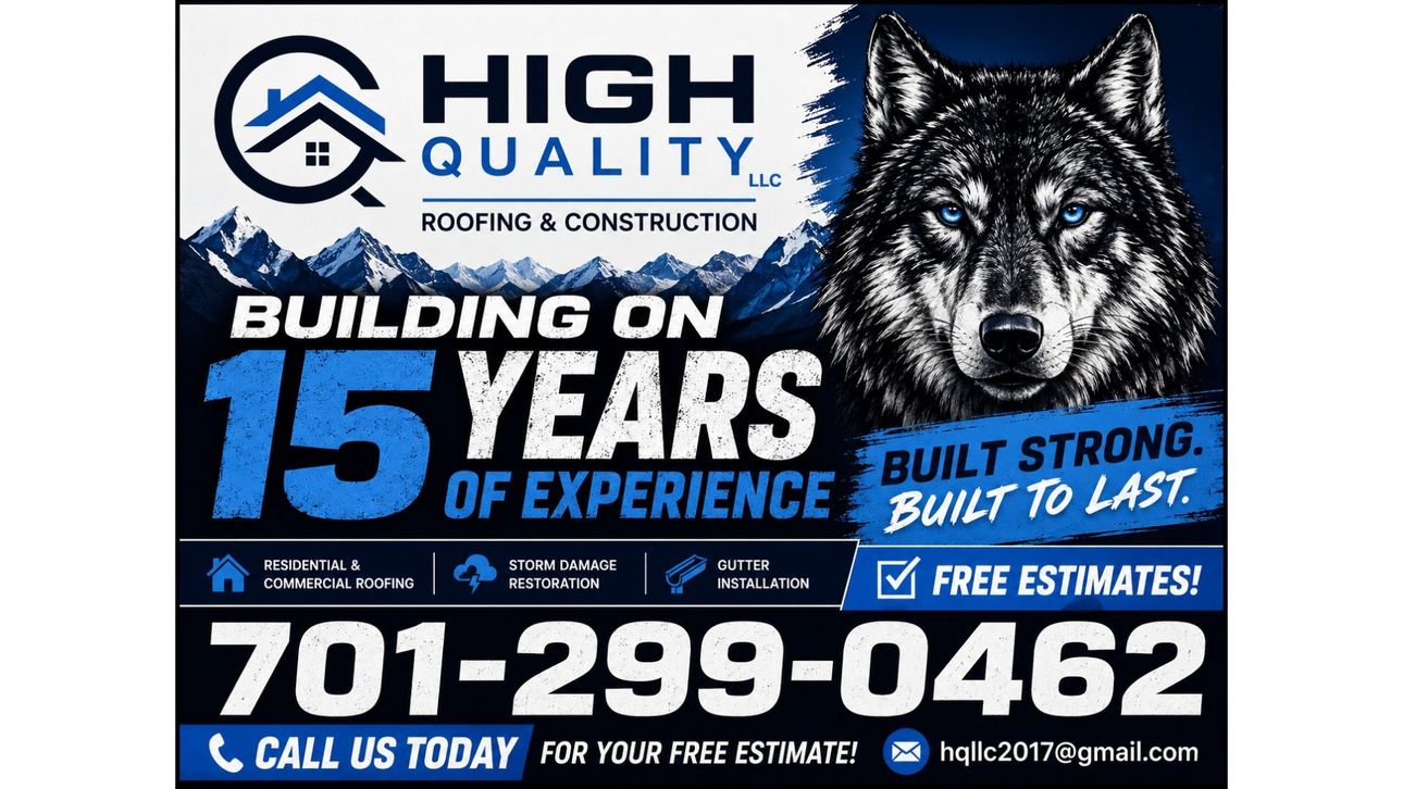 High Quality Roofing in North Dakota
