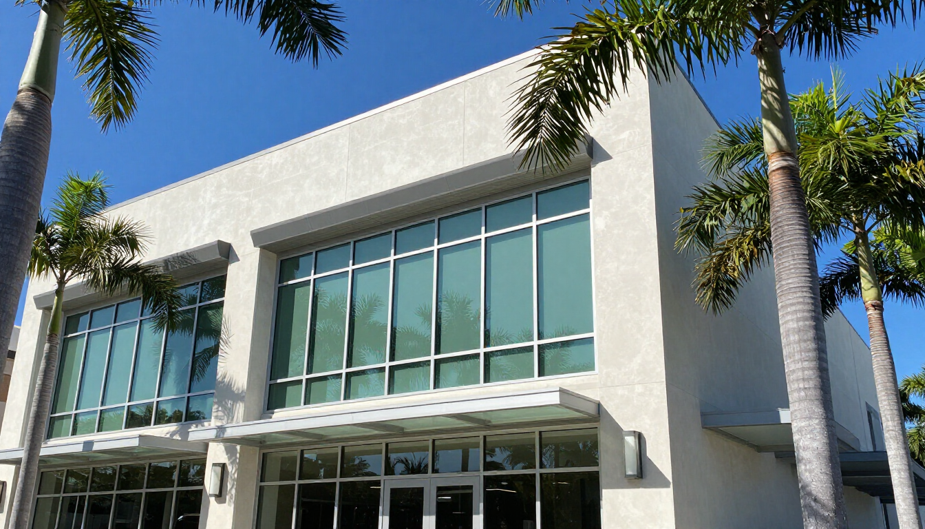 window film on sliding glass doors