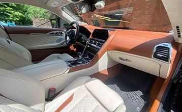 bmw interior mobile detail