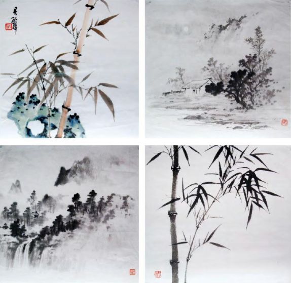 山水小品四福158