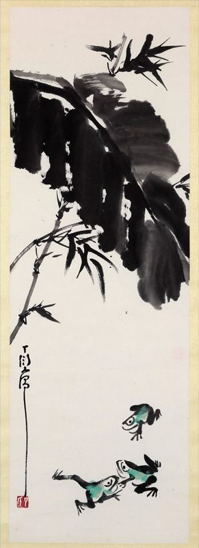 蛙與芭蕉