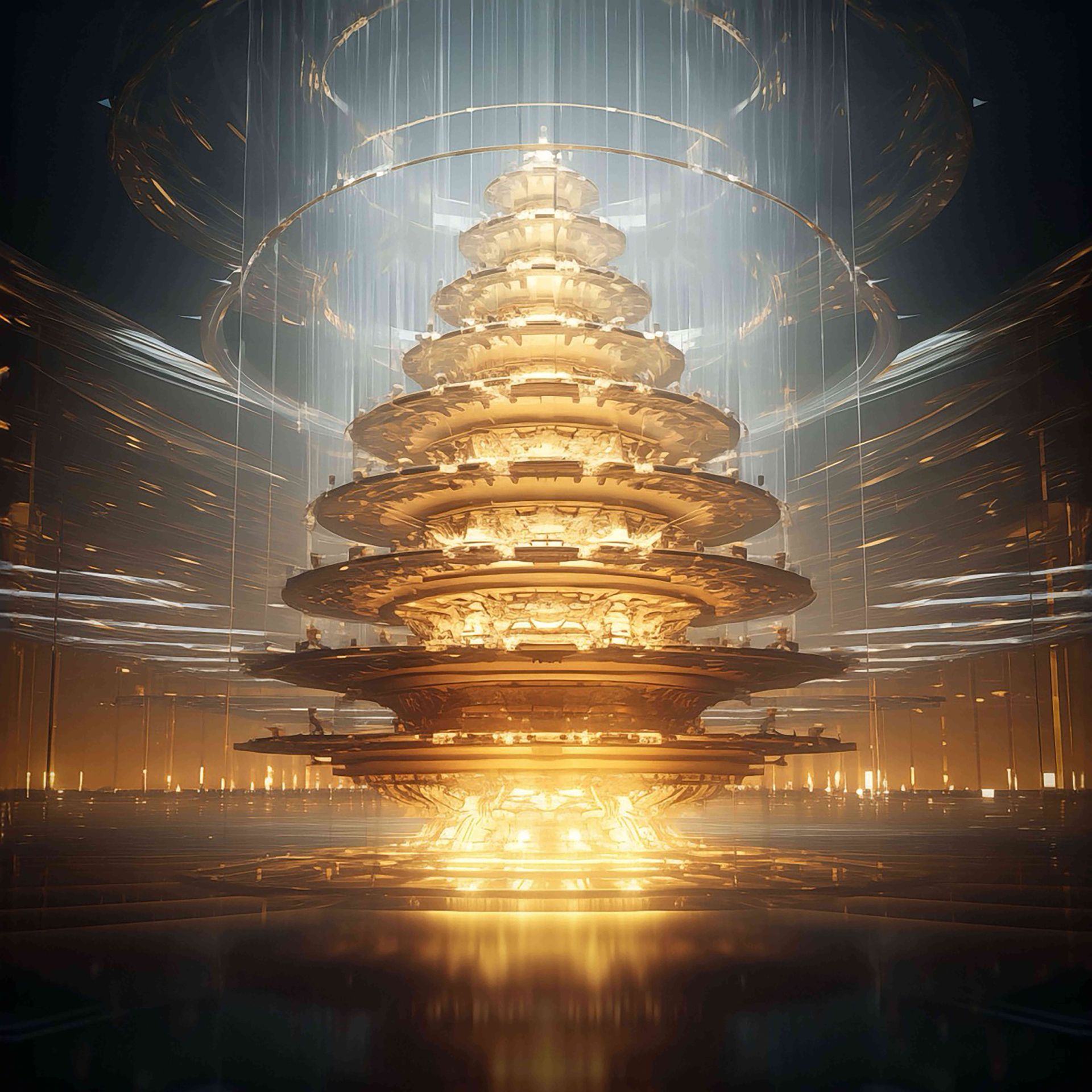 Pure Light Shines Upon the Wisdom Palace