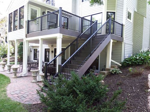 Aluminum Deck & Balcony Railings Minnesota | Anchor Iron