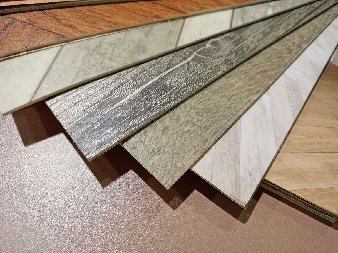 Linoleum-Bodenbelag