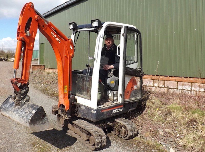 Groundworks Contractors Andrew McQuaker Contract Services work throughout Dumfries and Galloway