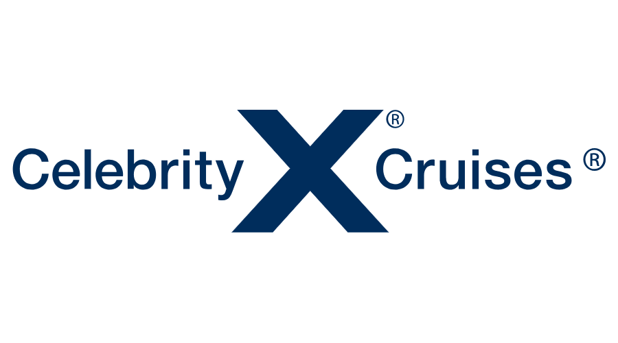 Celebrity Cruises logo with a navy blue