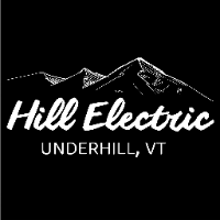 Black and white logo of 