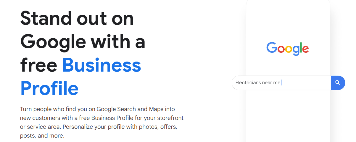 Google Business Profile Google Business Profile