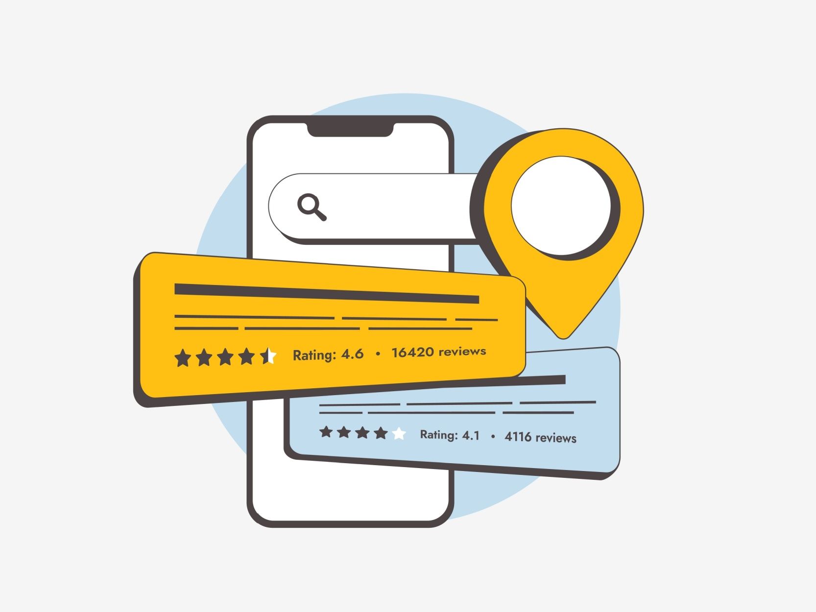 Rich snippets, ratings