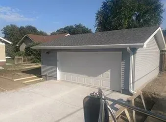 A Garage Is Being Built — Sioux City, IA — Construction Plus LLC