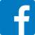 The Facebook logo: a lowercase white letter 
