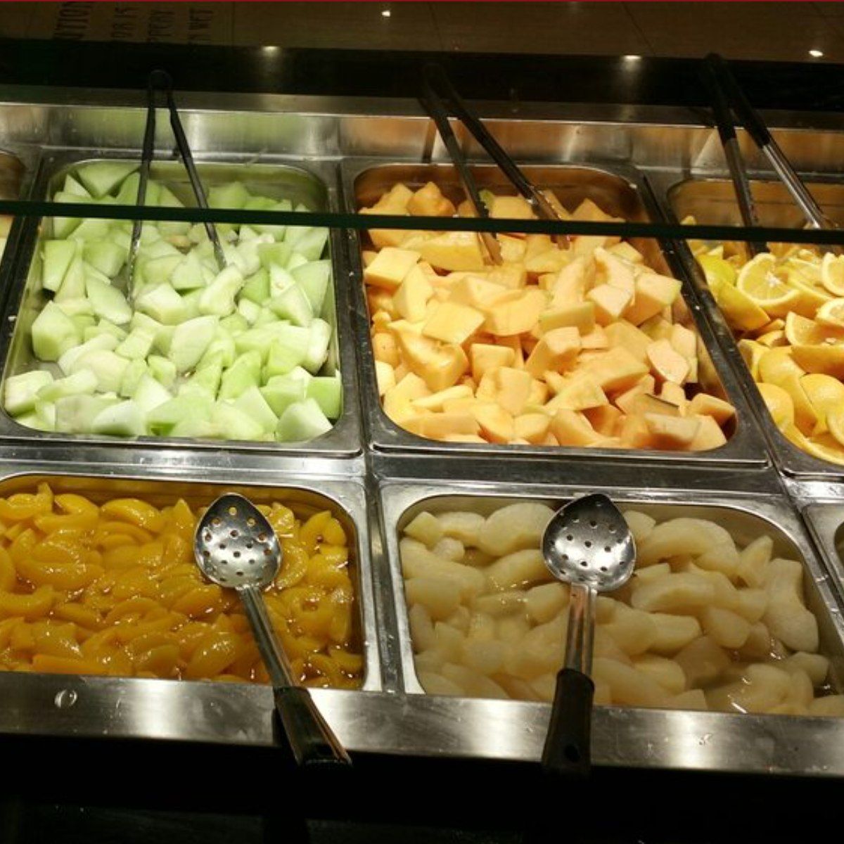 buffet line