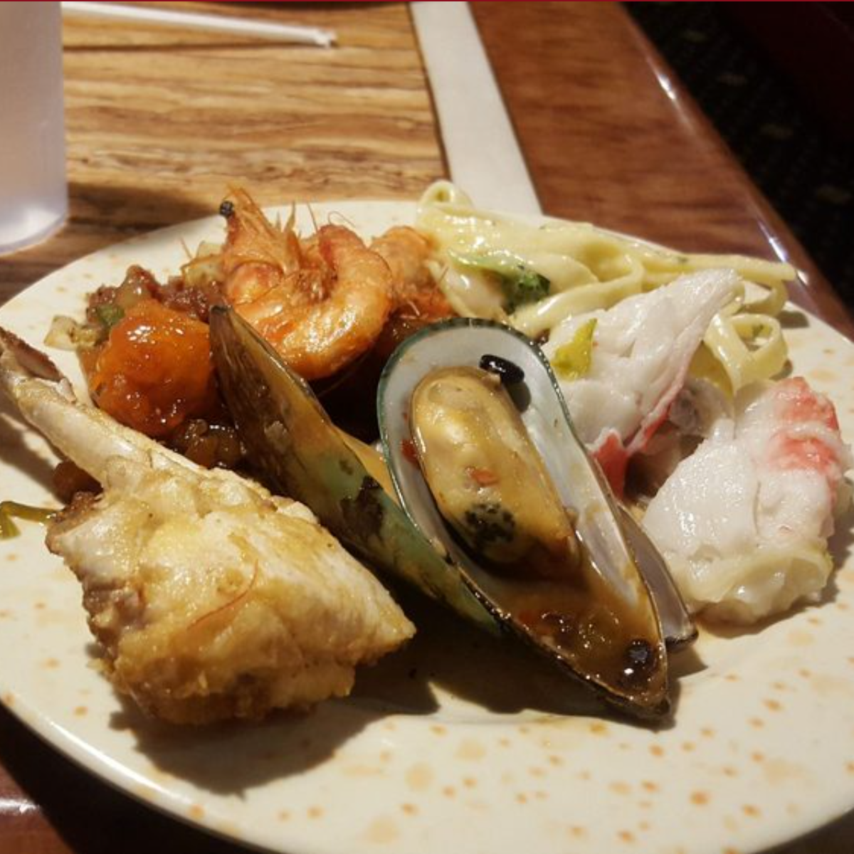 Dish from a Japanese restaurant
