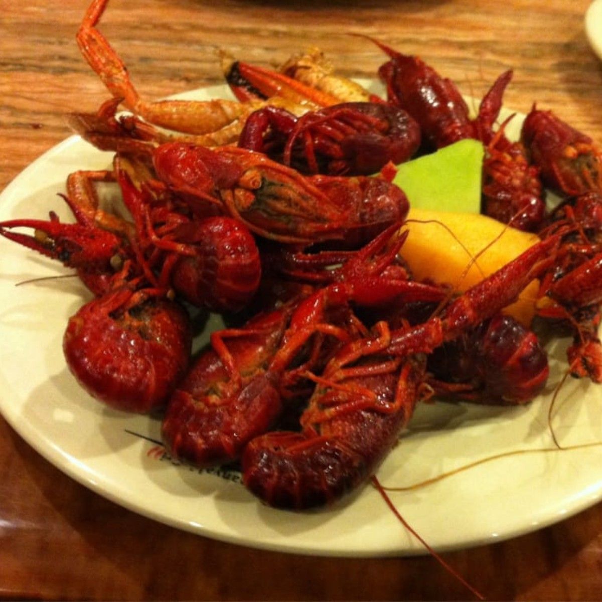 Crayfish Dish at Local Seafood Restaurant