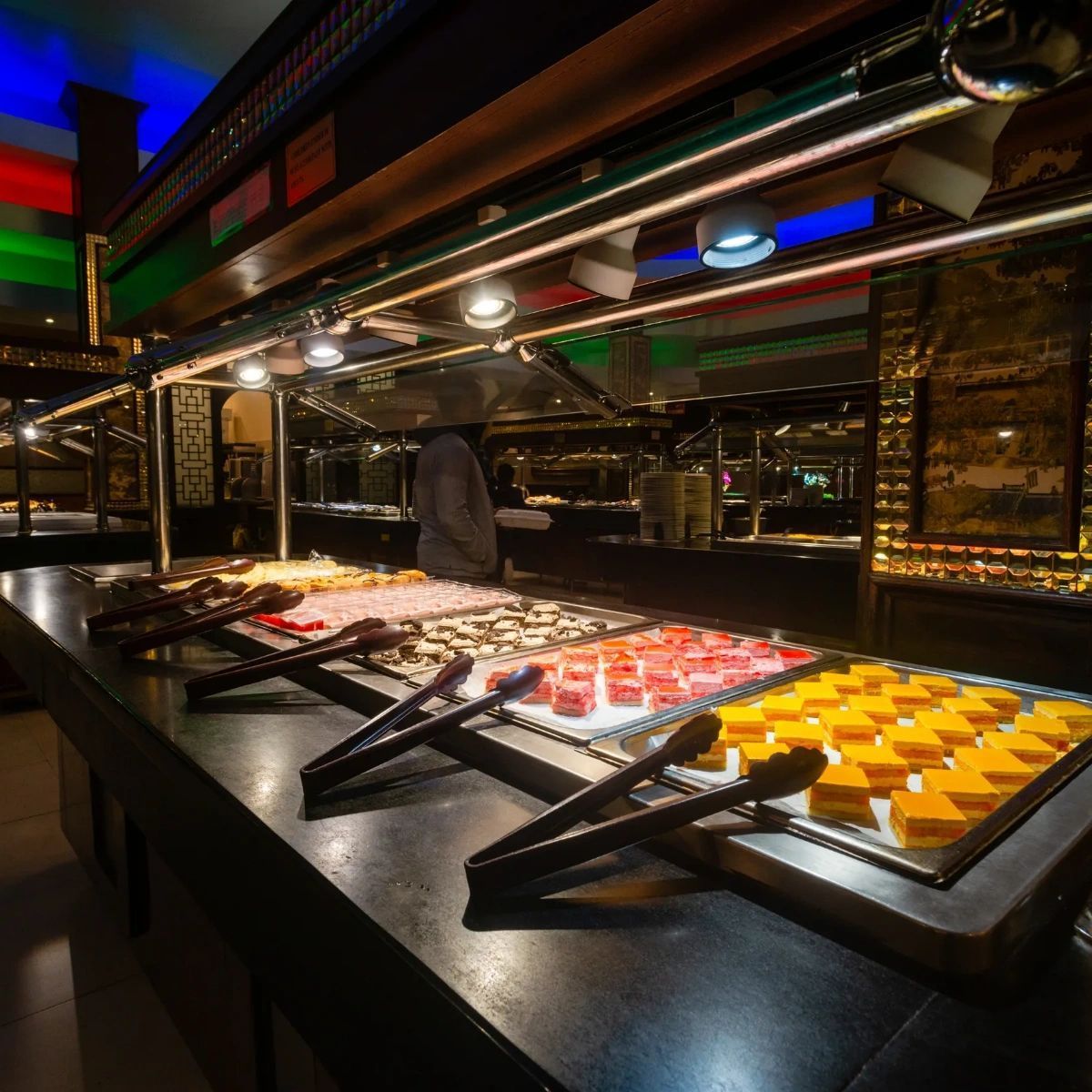 buffet line