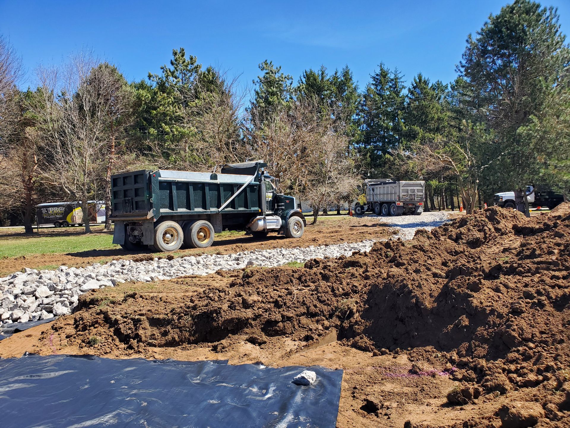 Men Working in Concrete — Amherst, NY — PBC Services, Inc. Men Working in Concrete — Amherst, NY — PBC Services, Inc.