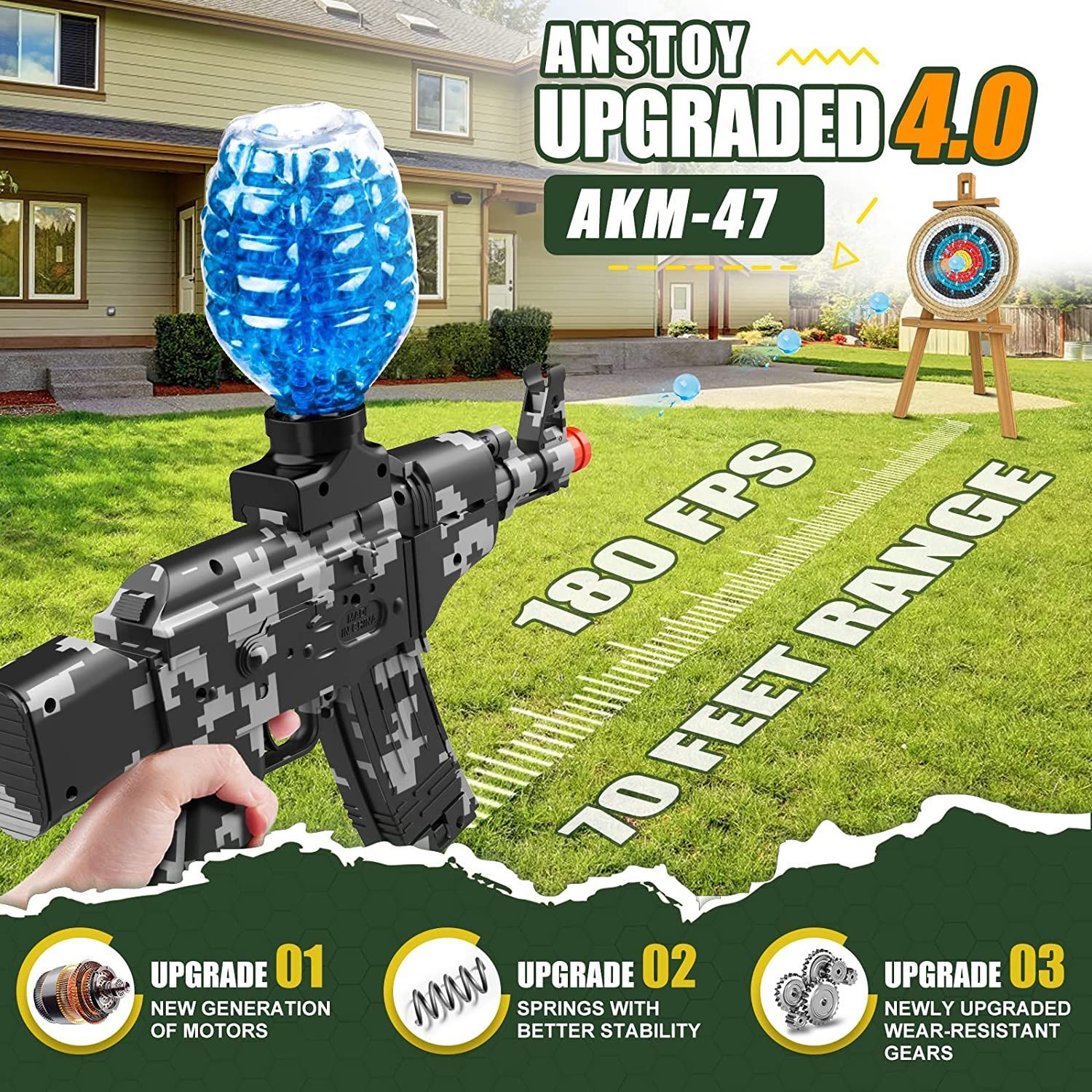 4 Orbiez Battle Blasters
