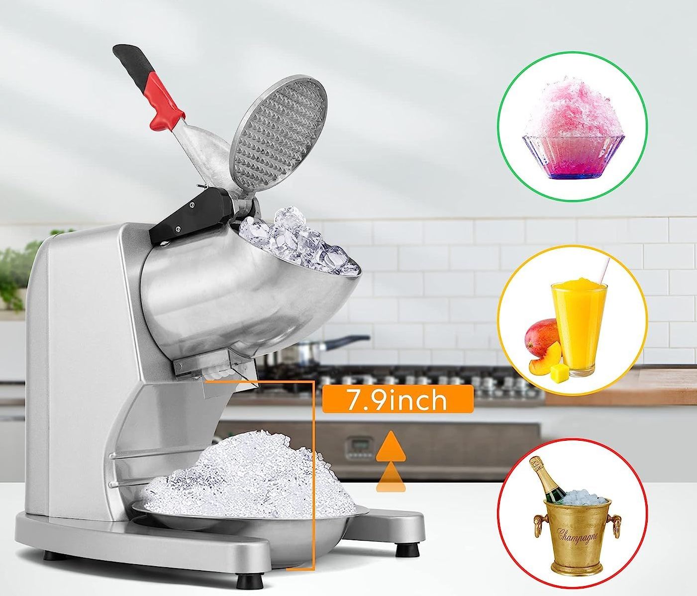 Dual Blades Snow Cone Maker