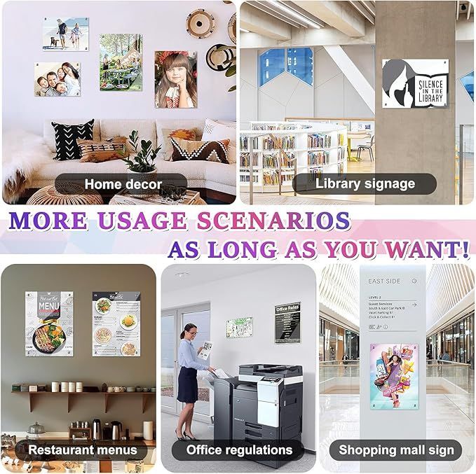Sublimation DIY Glass Wall Art