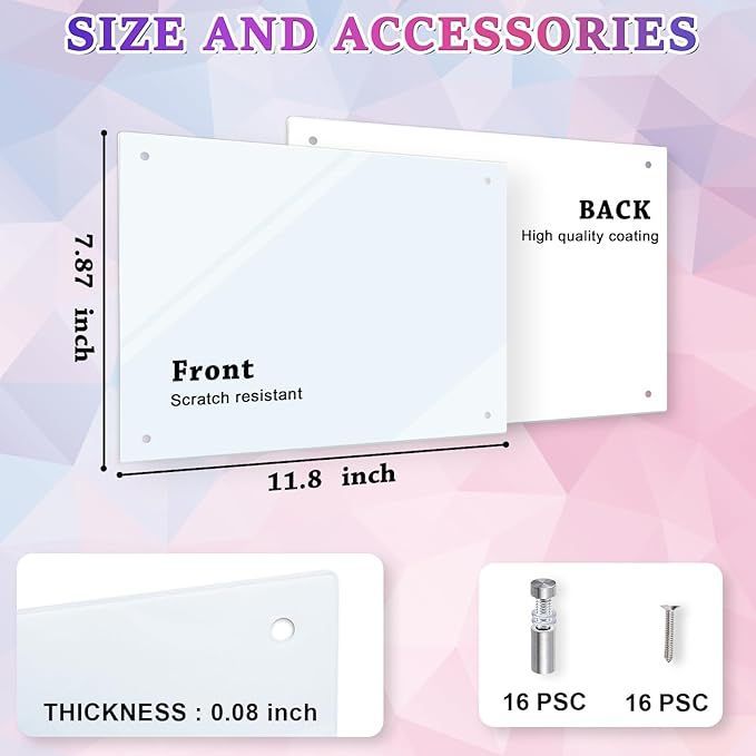 Sublimation DIY Glass Wall Art