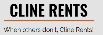 A sign that says cline rents when others don 't cline rents