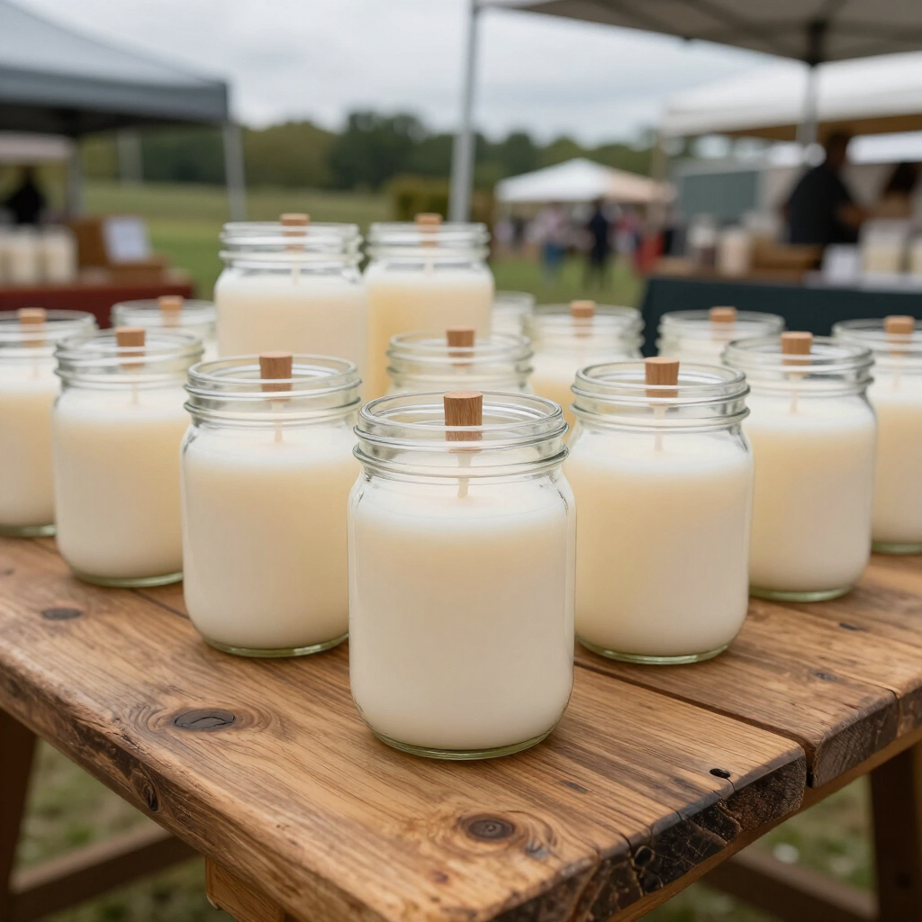 Piney Fresh Candle Co. booth