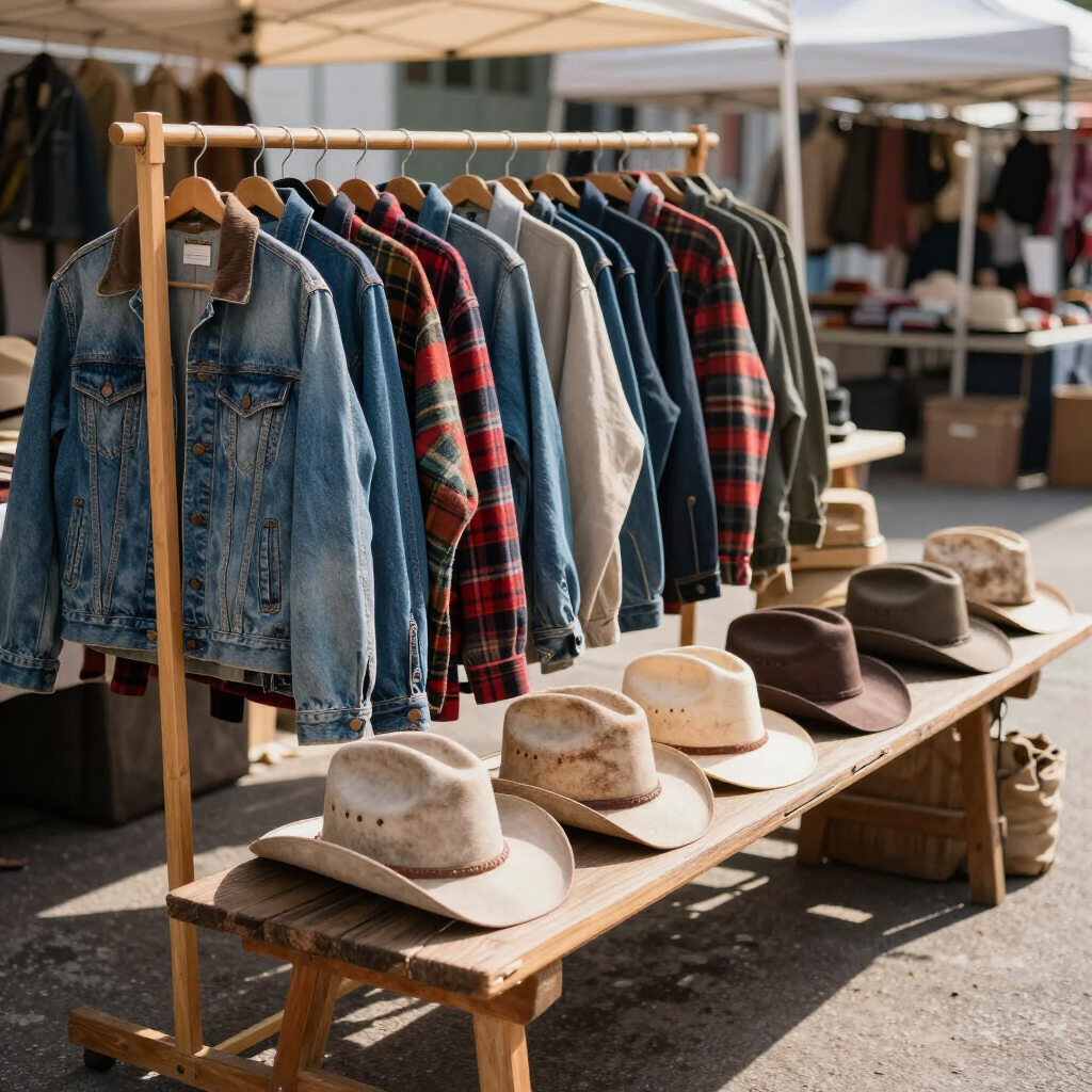 Timeworn Threads booth