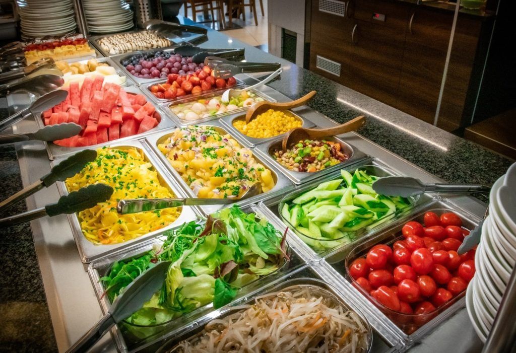 verschiedene Salate