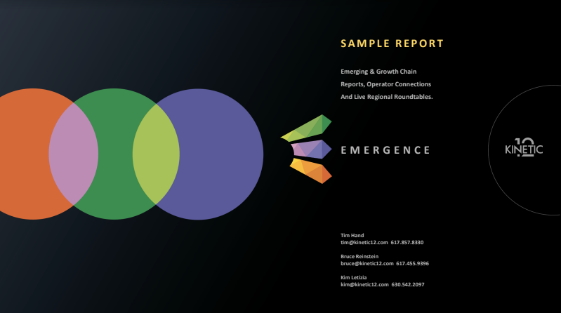 A sample report that says emergence on it