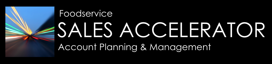 A logo for a company called foodservice sales accelerator