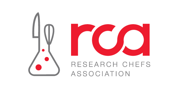 A logo for the rca research chefs association