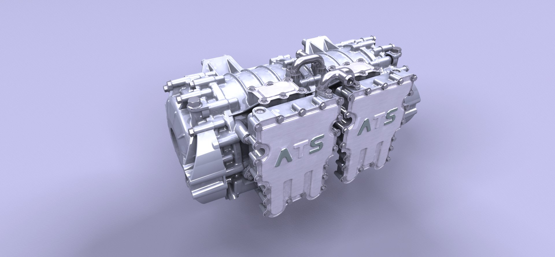 An electric motor shows ATS capabilities of developing electric drivetrain systems
