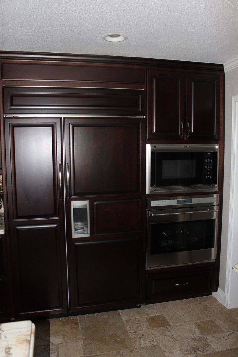 Microwave Cabinet — Colusa, CA — Matt Simmons Construction Inc